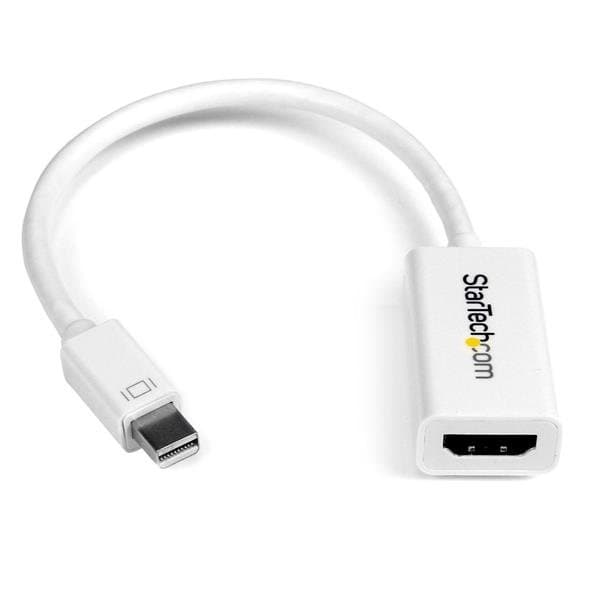 StarTech Mini DisplayPort to HDMI Adapter, 4K 30Hz, Active, Thunderbolt Compatible