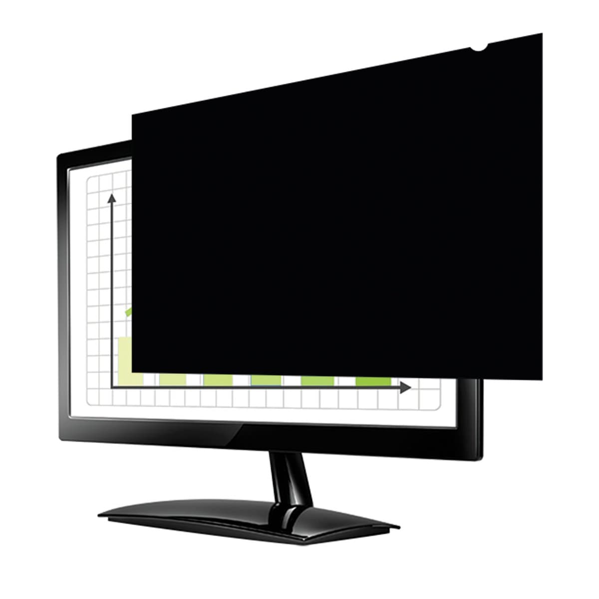 Fellowes Privascreen Blackout Privacy Filter 21.5in Wide