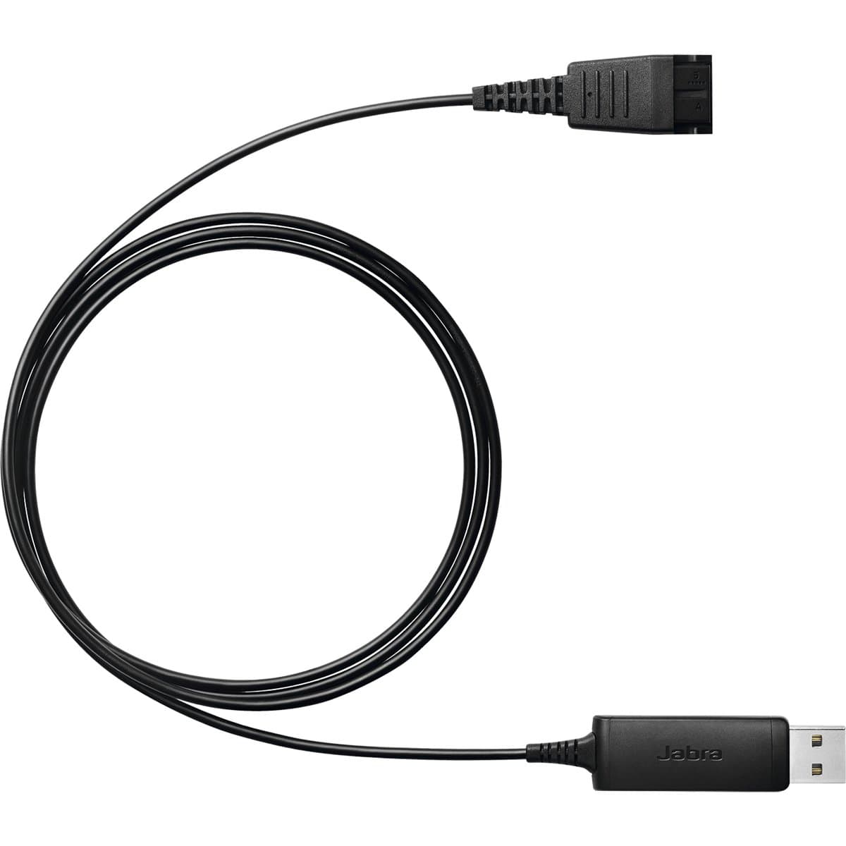Jabra LINK 230, USB to QD Adapter, DSP Technology, Black