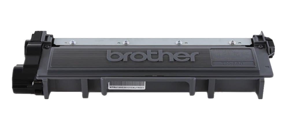 Brother TN-660 Toner Cartridge, Black, 2600 Pages, Laser Printer