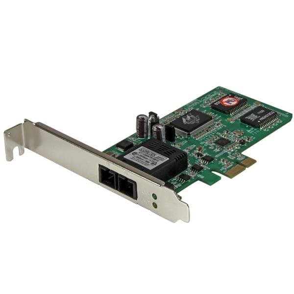 StarTech PCIe Gigabit Multimode SC Fiber Network Card, 2000 Mbps, 550m Range