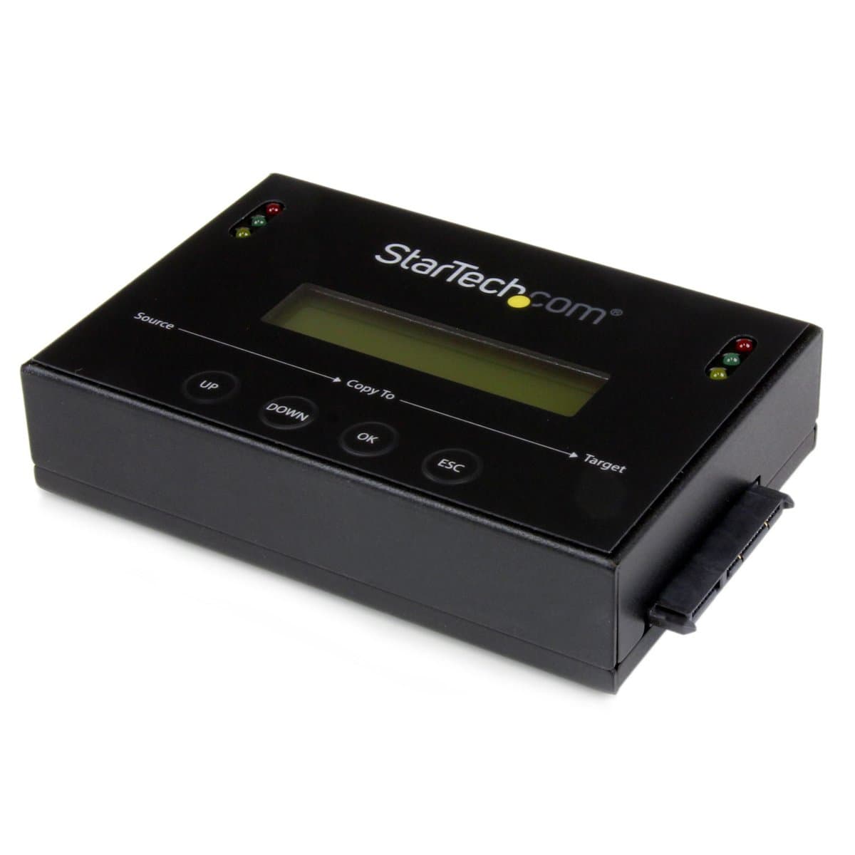 StarTech Standalone SATA Hard Drive/SSD Duplicator, 2.5–3.5 inch, 1:1 Clone & Backup