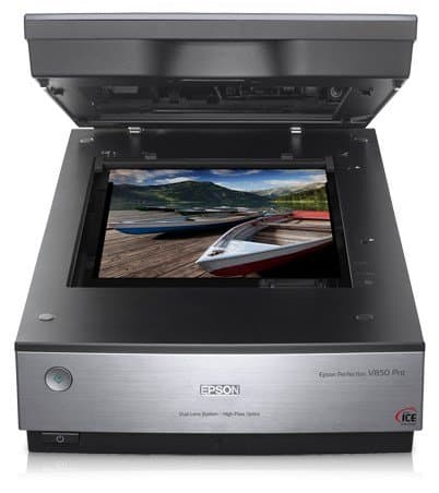 Epson Perfection V850 Pro, 4800 × 6400 DPI, CCD, LED, Film Scanning