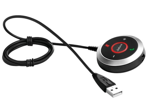 Jabra Evolve 80 Link MS Control Unit, Black/Silver, USB Cable