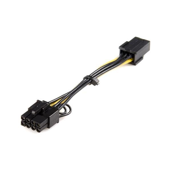 StarTech PCIe 6-to-8 Pin Power Adapter, GPU Support, 0.155 m