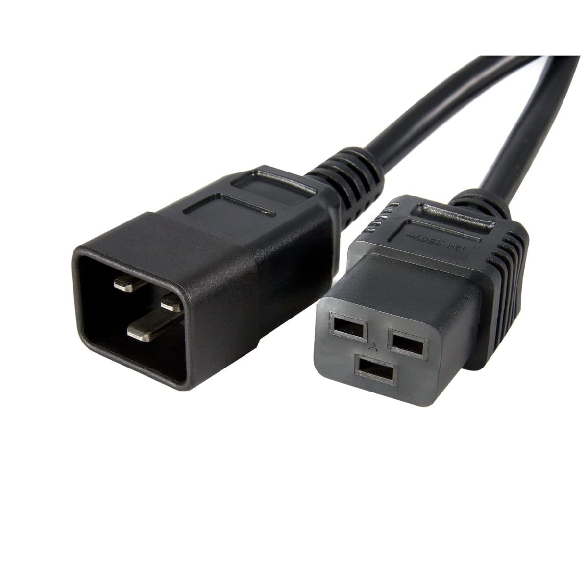 StarTech 3ft Power Extension Cord, C19 to C20, 13A 250V, 16AWG