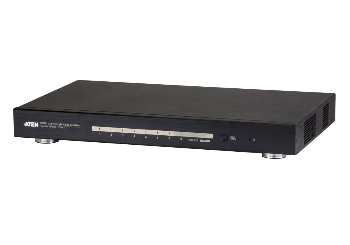 ATEN VS1818T 8-Port HDMI Splitter, 4096×2160 4K, 100m, HDBaseT