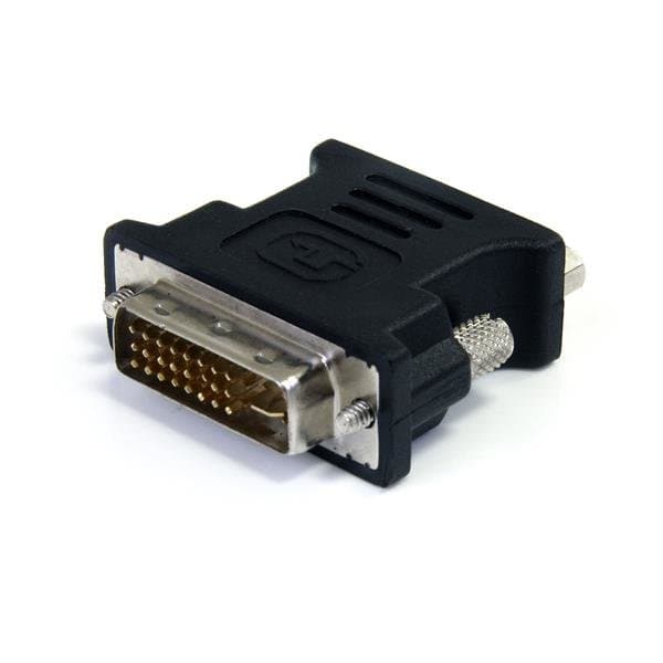 StarTech DVI-to-VGA Adapter, 10-Pack, DVI-I Male/VGA Female, Black