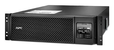 APC Smart-UPS SRT 5000VA, 4250W Output, 3U Rackmount, Double-Conversion