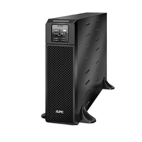 APC Smart-UPS SRT 5000VA, 4250W, 208V, Online, 4 AC Outlets