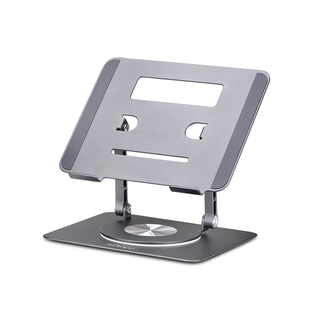 StarTech Rotating Laptop Stand, 360° Swivel, Aluminum, Max 5 kg