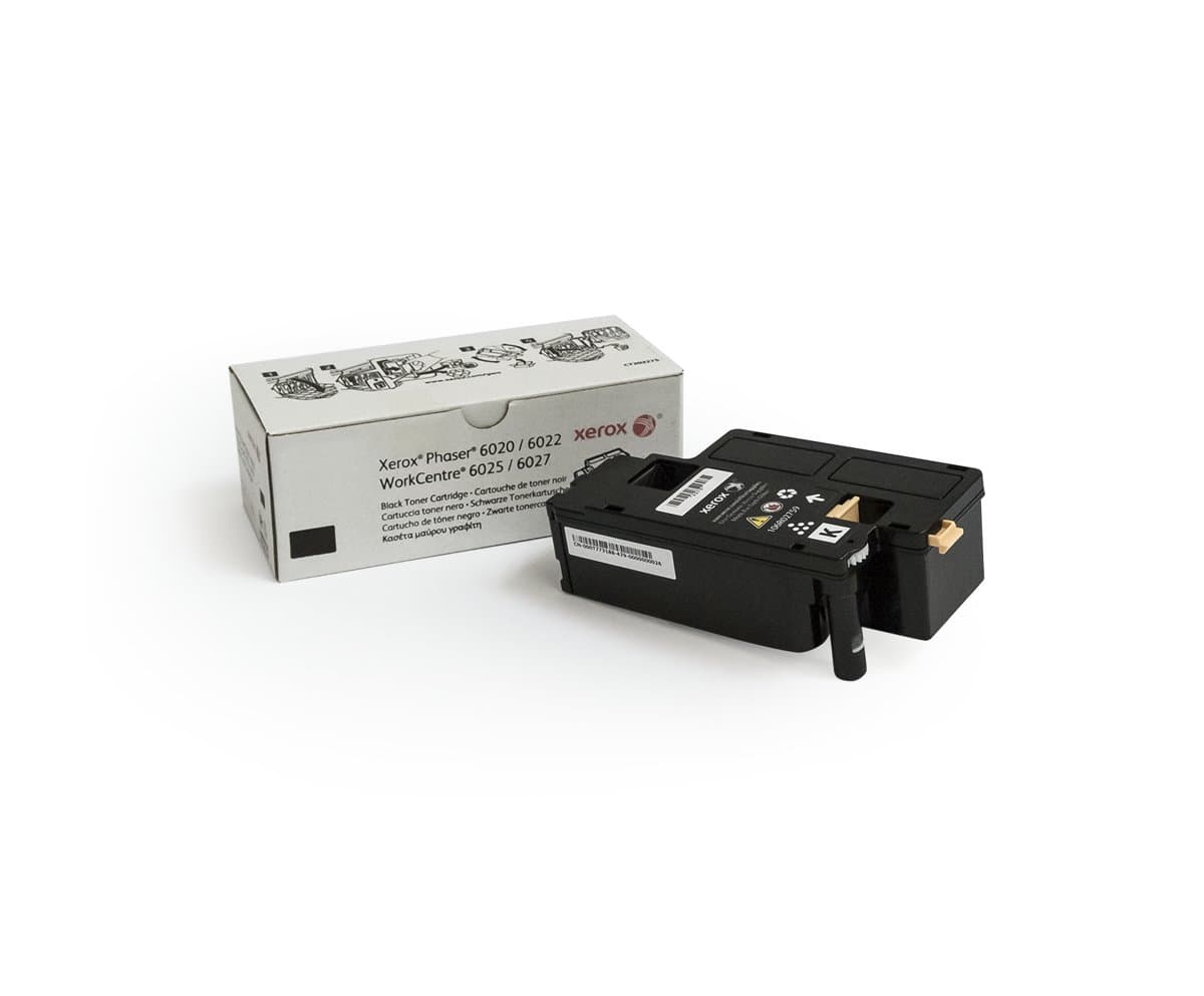 Xerox 106R02759 Black Toner, Phaser 6020/6022, WorkCentre 6025/6027, 2000 Pages