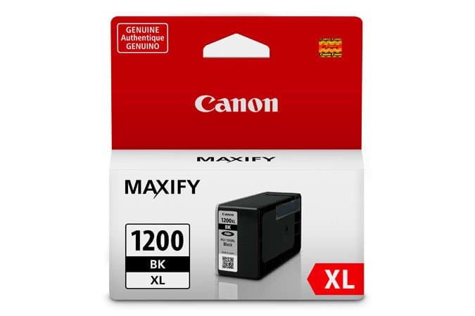 Canon PGI-1200XL Black Ink Tank, Pigment-based, XL Capacity, MB Series
