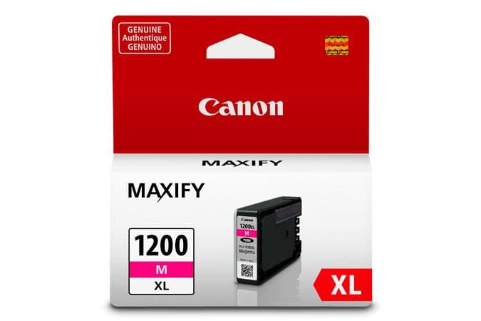 Canon PGI-1200XL Magenta Ink Tank, Pigment-based, Smudge-resistant