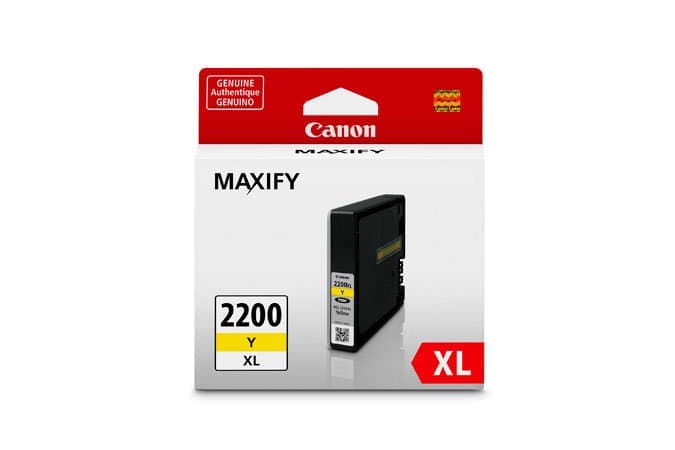 Canon Pgi-2200XL Yellow Ink Tank For Ib4020 Mb5020 Mb5320