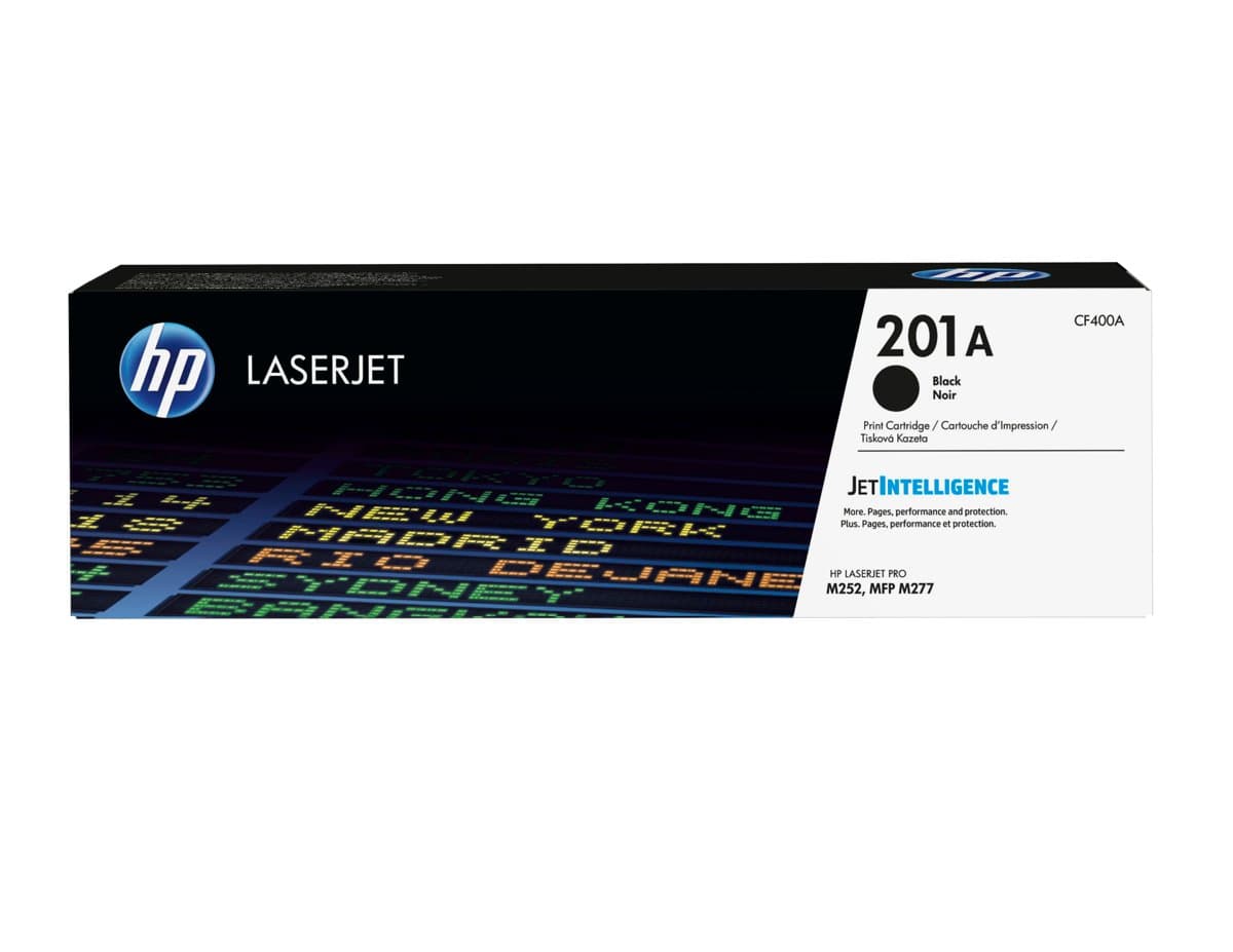 HP 201A Original Black LaserJet Toner Cartridge, 1420-Page Yield