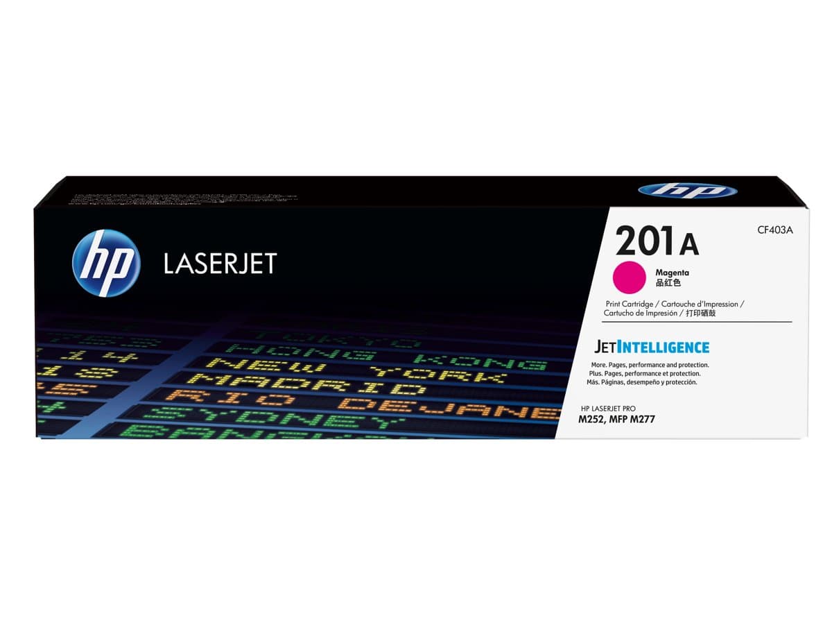 HP 201A Magenta LaserJet Toner Cartridge, 1330 pages, Original, 1 pc