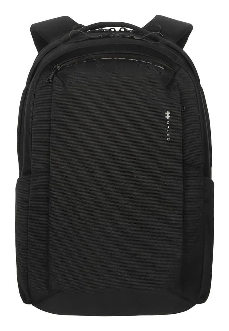 Targus HyperPack Backpack, 16-inch, Black, Water-Resistant, 1kg