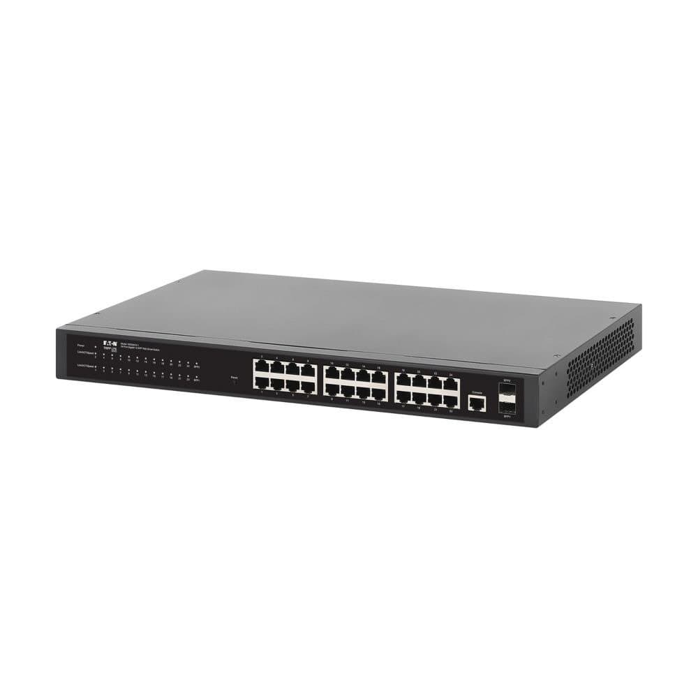 Eaton 24-Port Managed Gigabit Etherne T Switch - Layer 2 1 Gbps 2X Gbe