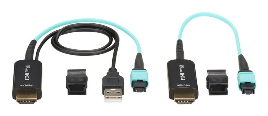 Eaton HDMI Fiber Extender Termination MPO Fiber Cable 4K60HZ 18 Gbps LSZH