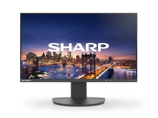 SHARP 23.8in IPS LED Backlit LCD Moni Ultra Narrow Bezels 1920X1080