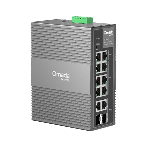 TP-Link Omada 10-P Ind Switch 6 PoE 2++