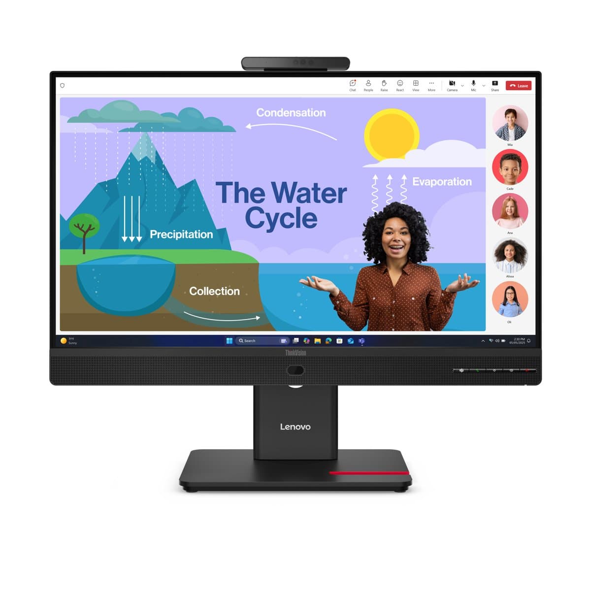 Lenovo ThinkVision T24D-4v, 23.8" Monitor, 1920×1080, 6 ms Response