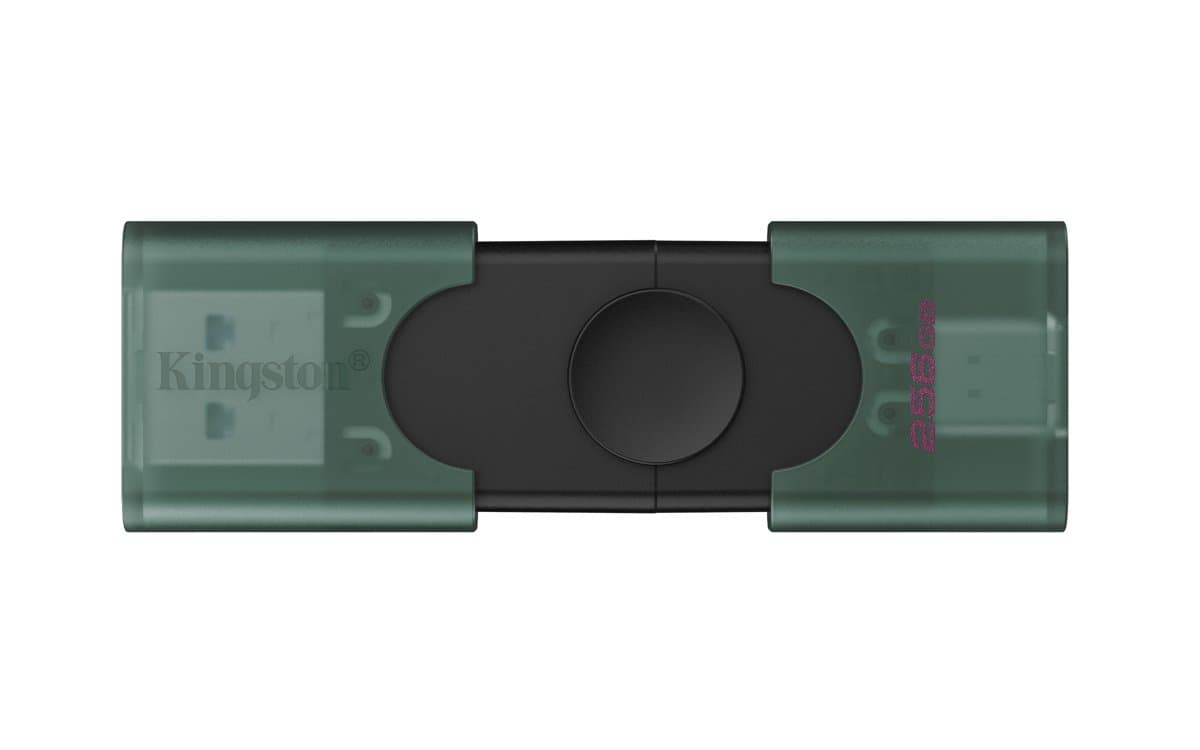 Kingston DataTraveler Duo, USB Flash Drive, 256GB, USB 3.2 Gen 1