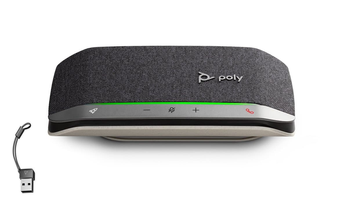 HP Poly Sync 20, Speakerphone, Bluetooth, 86 dB, 20h Talk Time