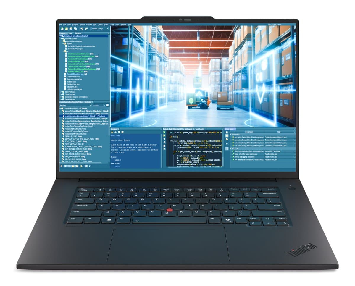 Lenovo ThinkPad P1 Gen 8, Intel Core Ultra 7 265H, 16" 3.2K Touchscreen, 64GB, 2TB SSD