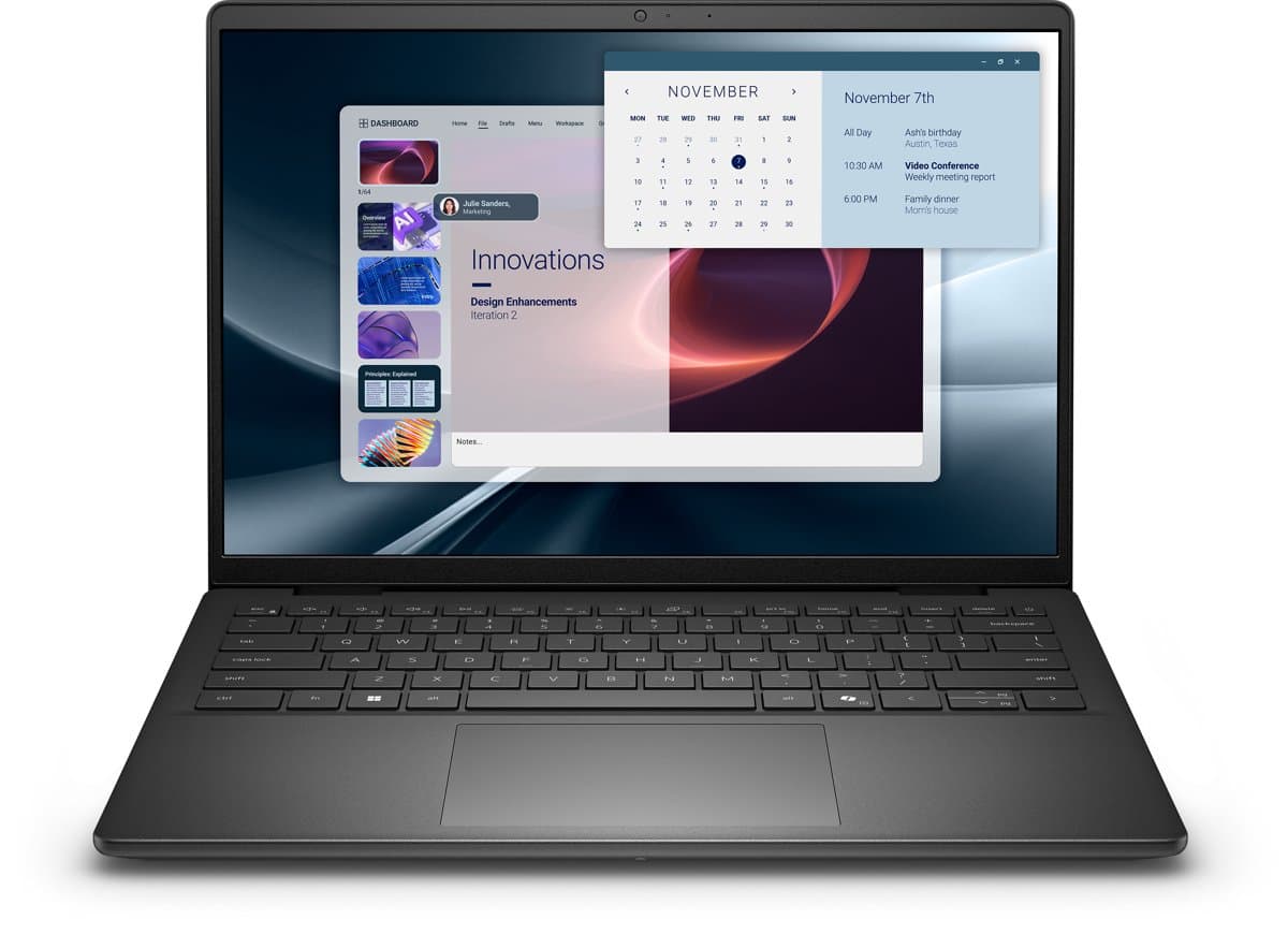 Dell Pro 14 Essential, AMD Ryzen 7-250, 16GB DDR5, 512GB SSD, 14" 1920×1200
