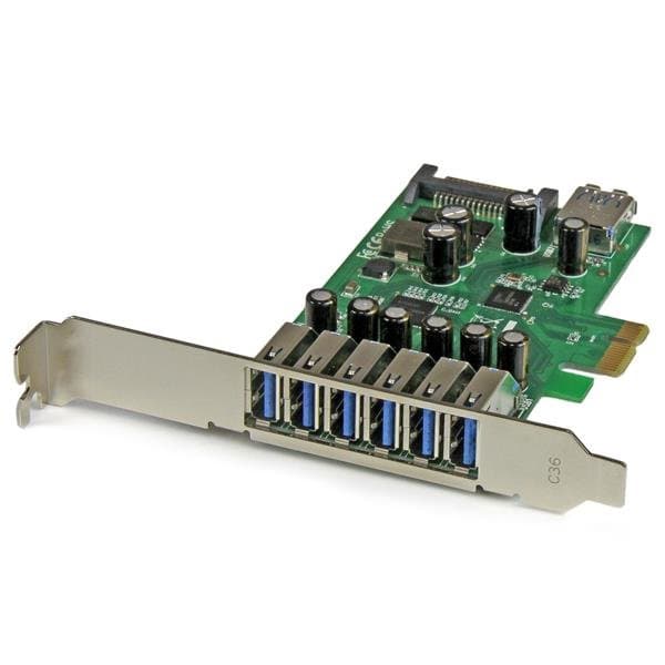 StarTech 7-Port USB 3.0, PCIe Card, USB 3.2 Gen 1, 5 Gbps