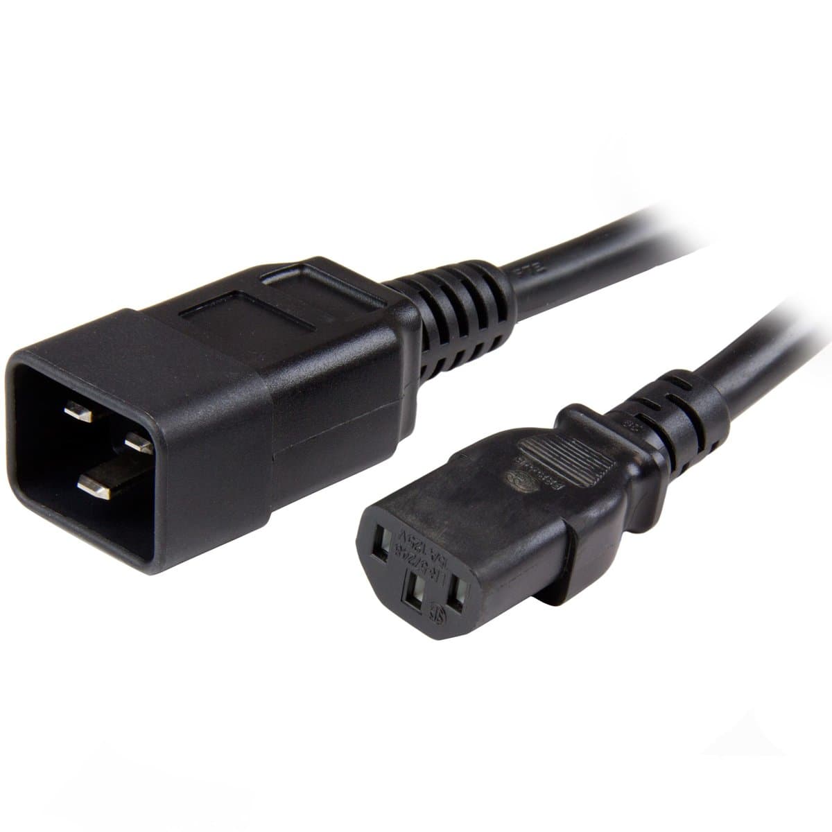 StarTech ZM1910, Power Extension Cord, 3 ft, C13 to C20, 15A