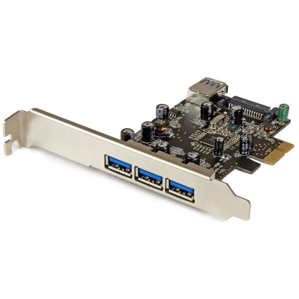 StarTech 4-Port USB 3.0 Card, PCIe, 5 Gbps, Dual Channel