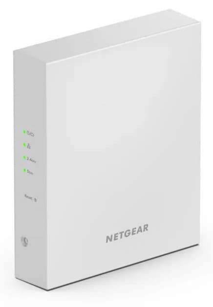 Netgear WAX610W AX1800 WiFi 6 Wall Plate, 1800 Mbit/s, PoE, 2.4/5 GHz, White