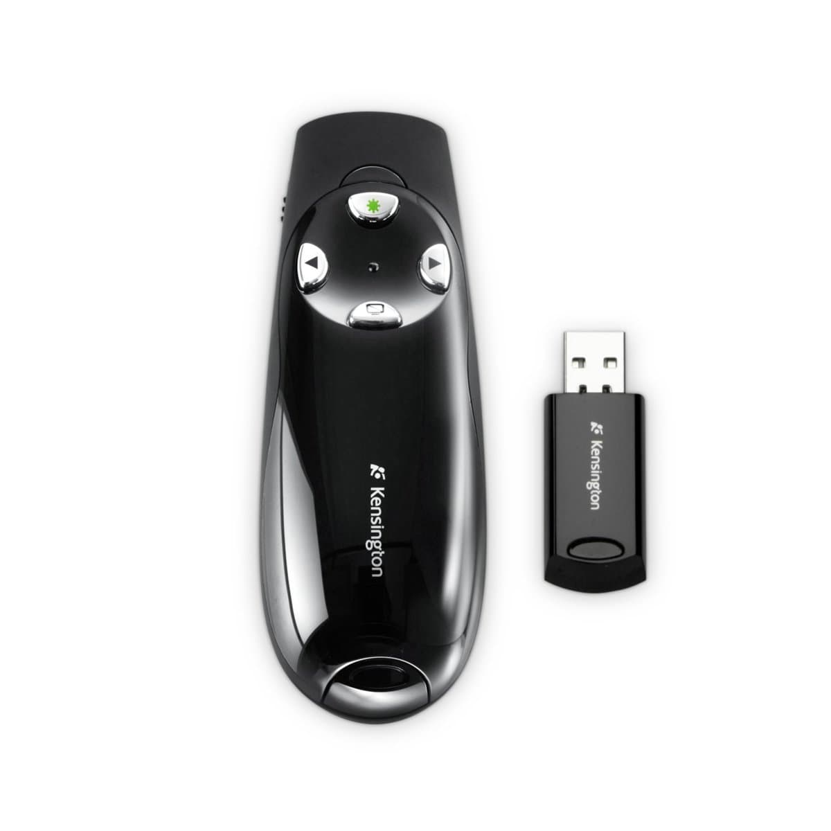 Kensington K72353USA Presenter Pro, Green Laser, 2.4 GHz RF Wireless, 46m Range