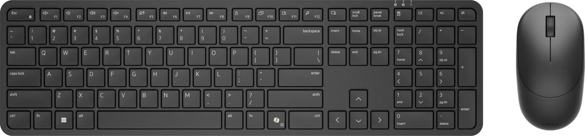 Dell Pro 5 Keyboard And Mouse - Km526 - Us English - Black -