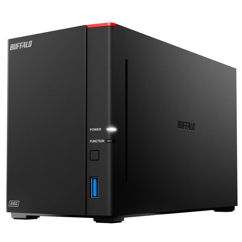 Buffalo Americas 4TB Linkstation 720D NAS 2X2TB HD Included 2.5 Multi-Gbe