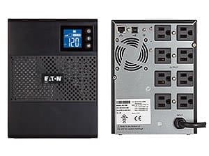 Eaton 5SC Tower Uninterruptible Power Supply, 1500VA, 120V Input