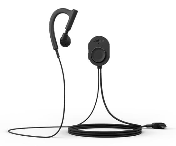 Jabra Perform 10 Mono Earpiece, USB-C Wired, Push-to-Talk, 20–20,000 Hz