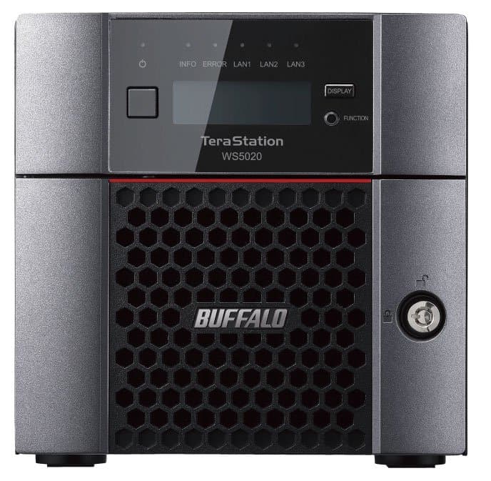 Buffalo Americas Terastation 5220DN 4TB 2-Bay Ws IoT 2025 Workgroup 2X2TB NAS HD