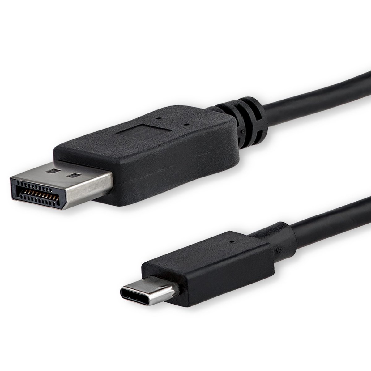 StarTech 3ft USB-C to DisplayPort 1.2 Cable, 4K 60Hz, HBR2, TB3 Compatible