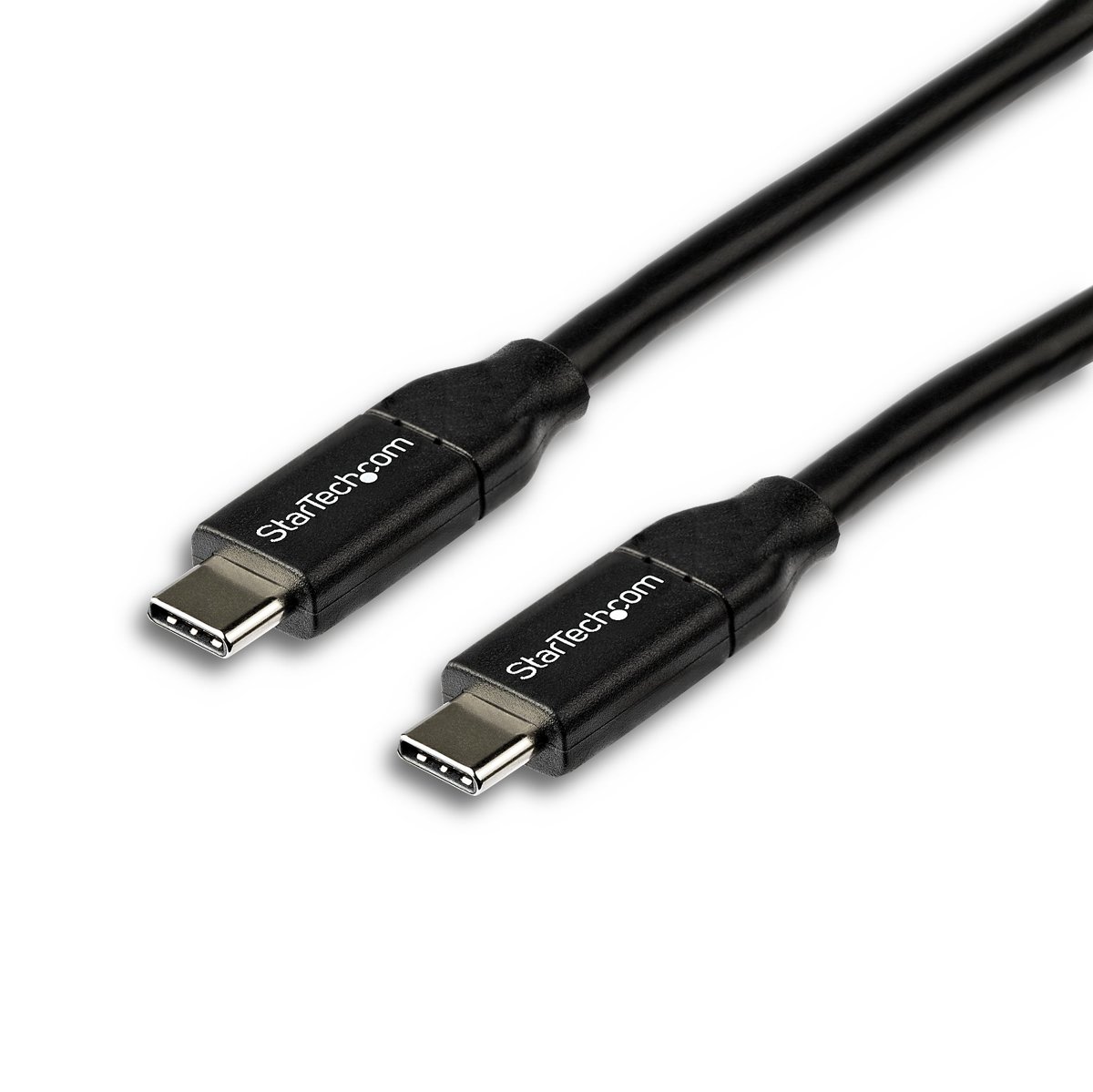 StarTech 6ft USB-C to USB-C Cable, 5A / 100W PD, USB-IF Certified